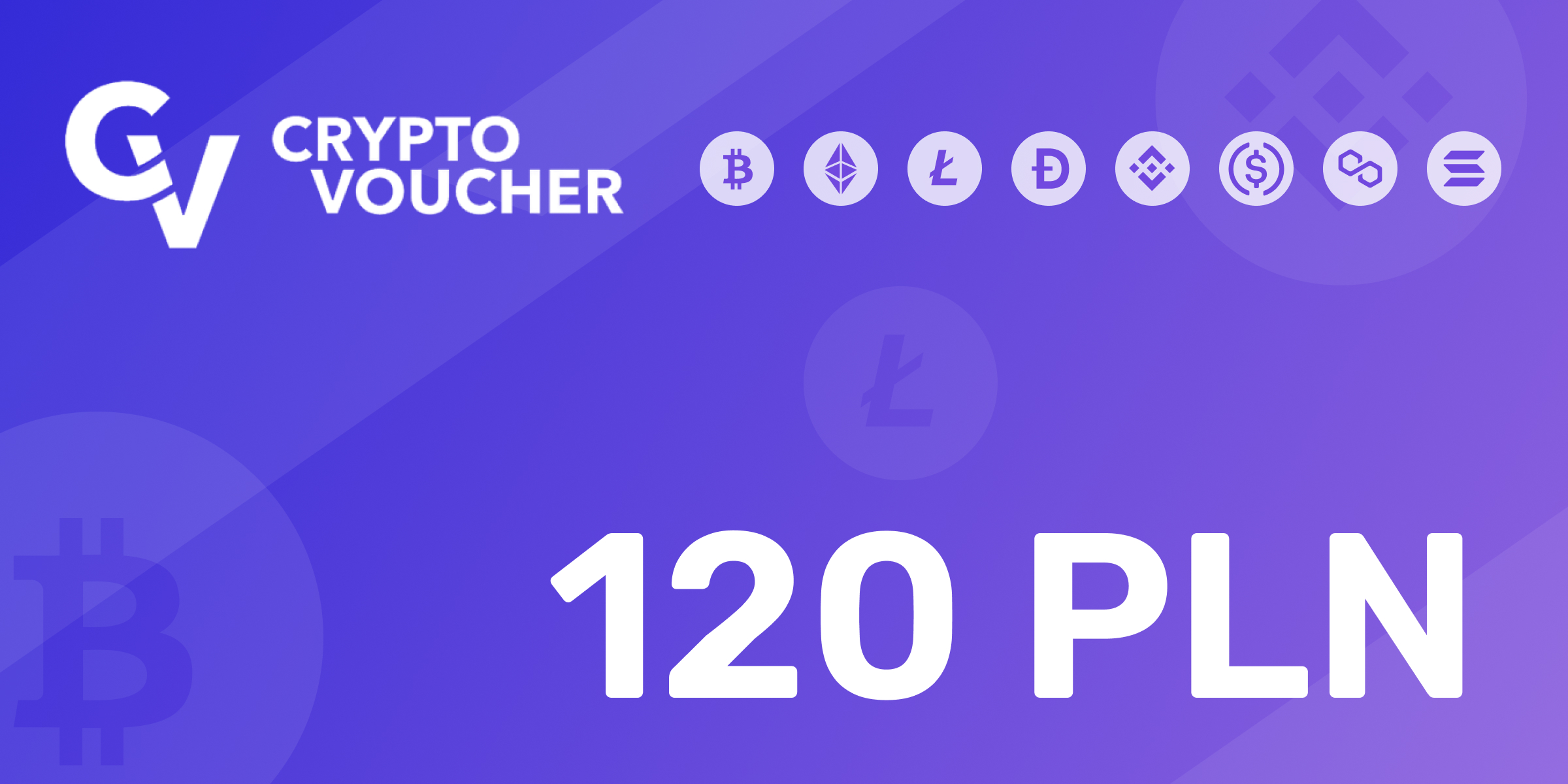 Crypto Voucher Gift Card 120 PLN