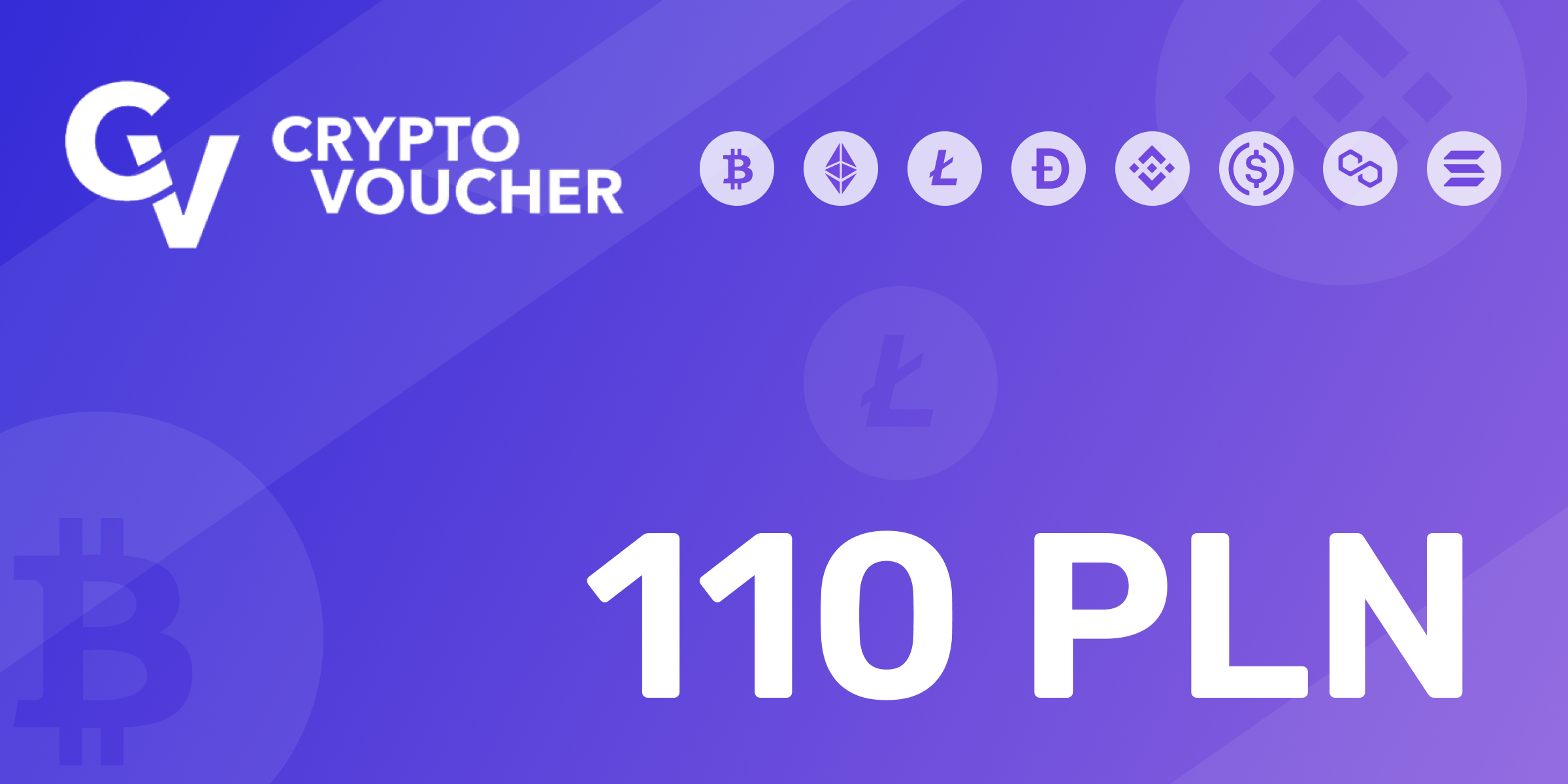 Crypto Voucher Gift Card 110 PLN