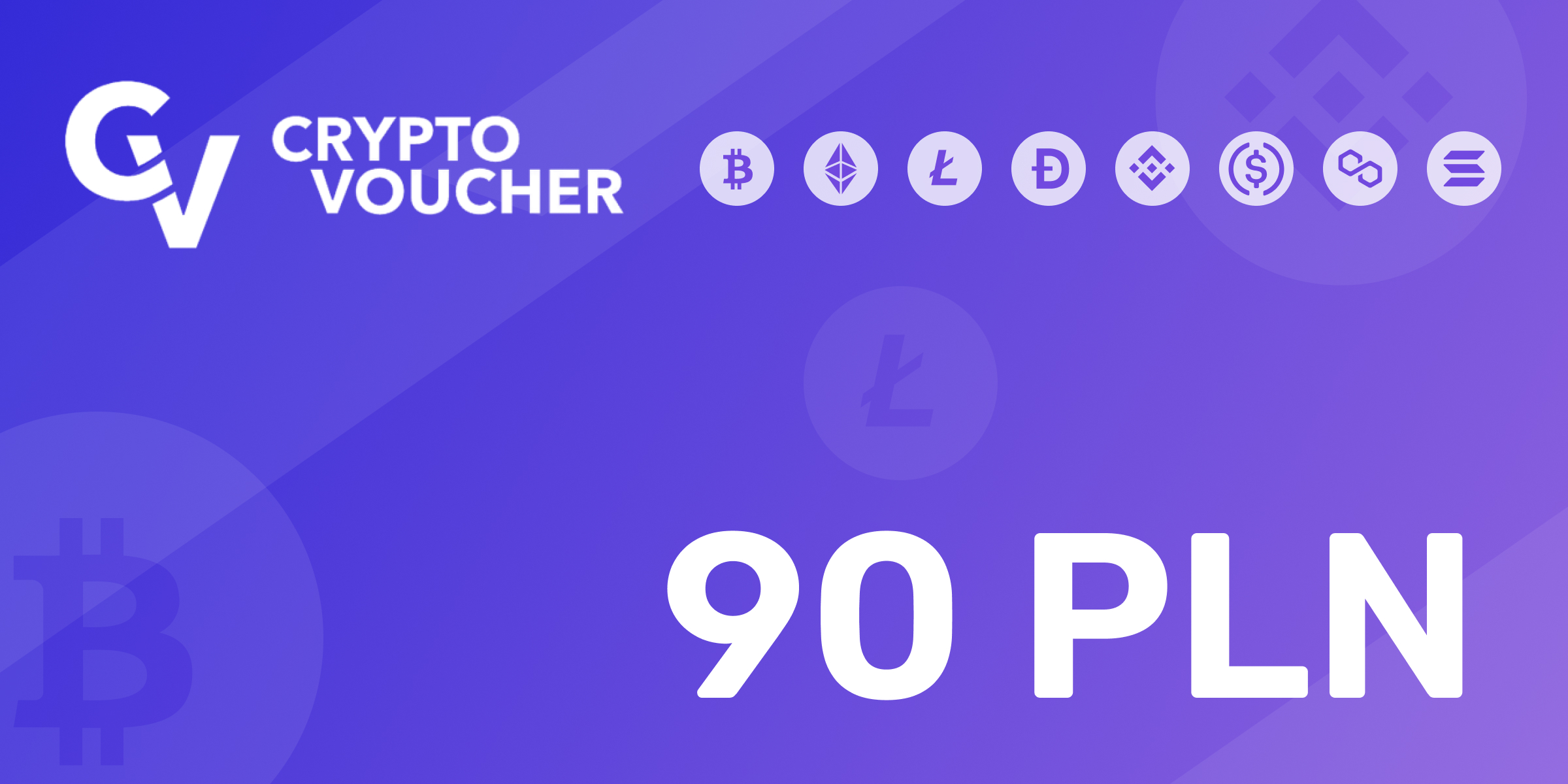 Crypto Voucher Gift Card 90 PLN