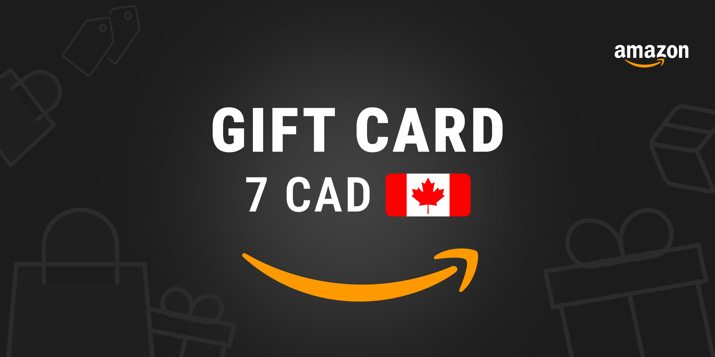 Amazon Gift Card 7 CAD
