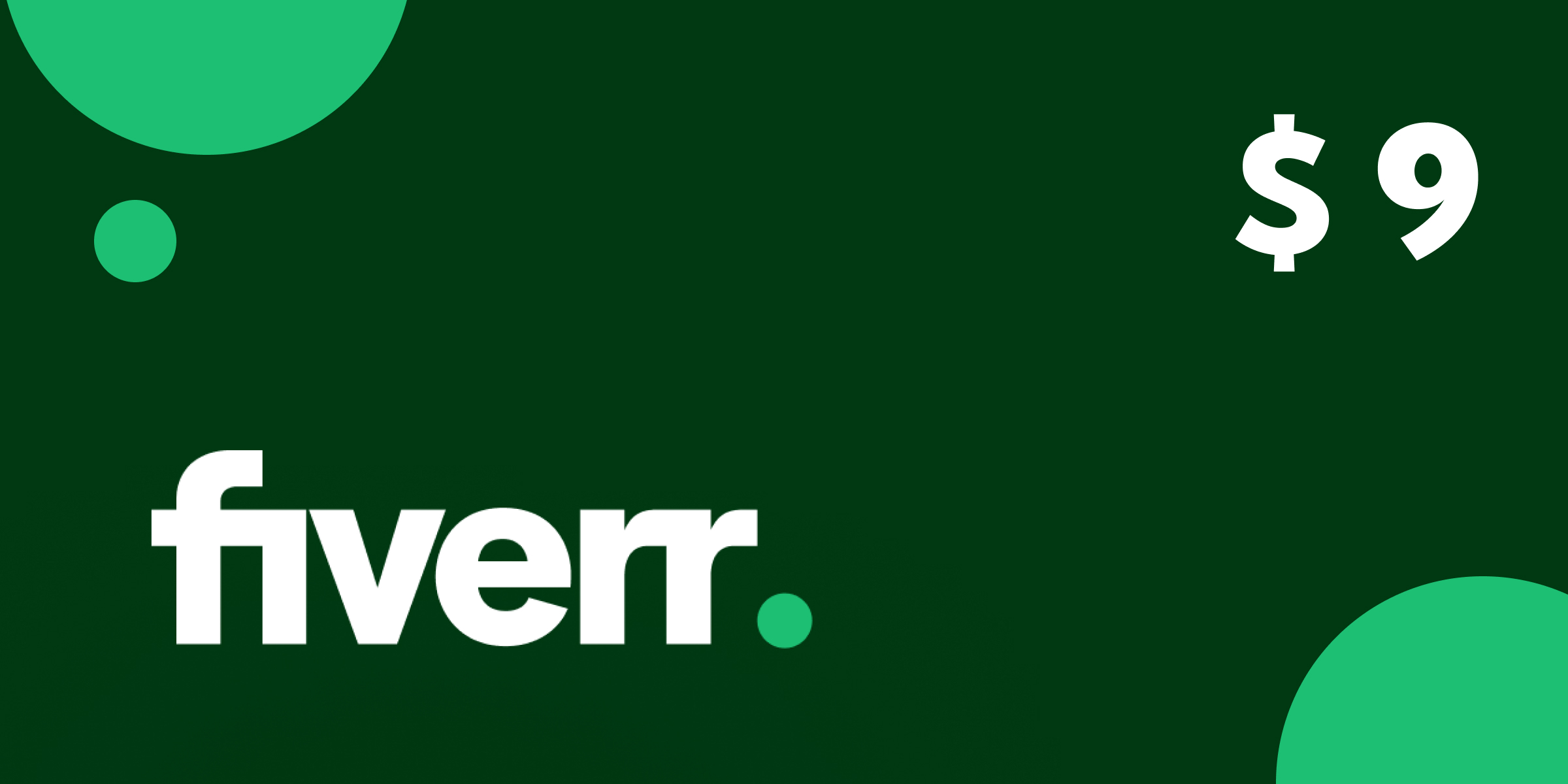 Fiverr Gift Card 9 USD