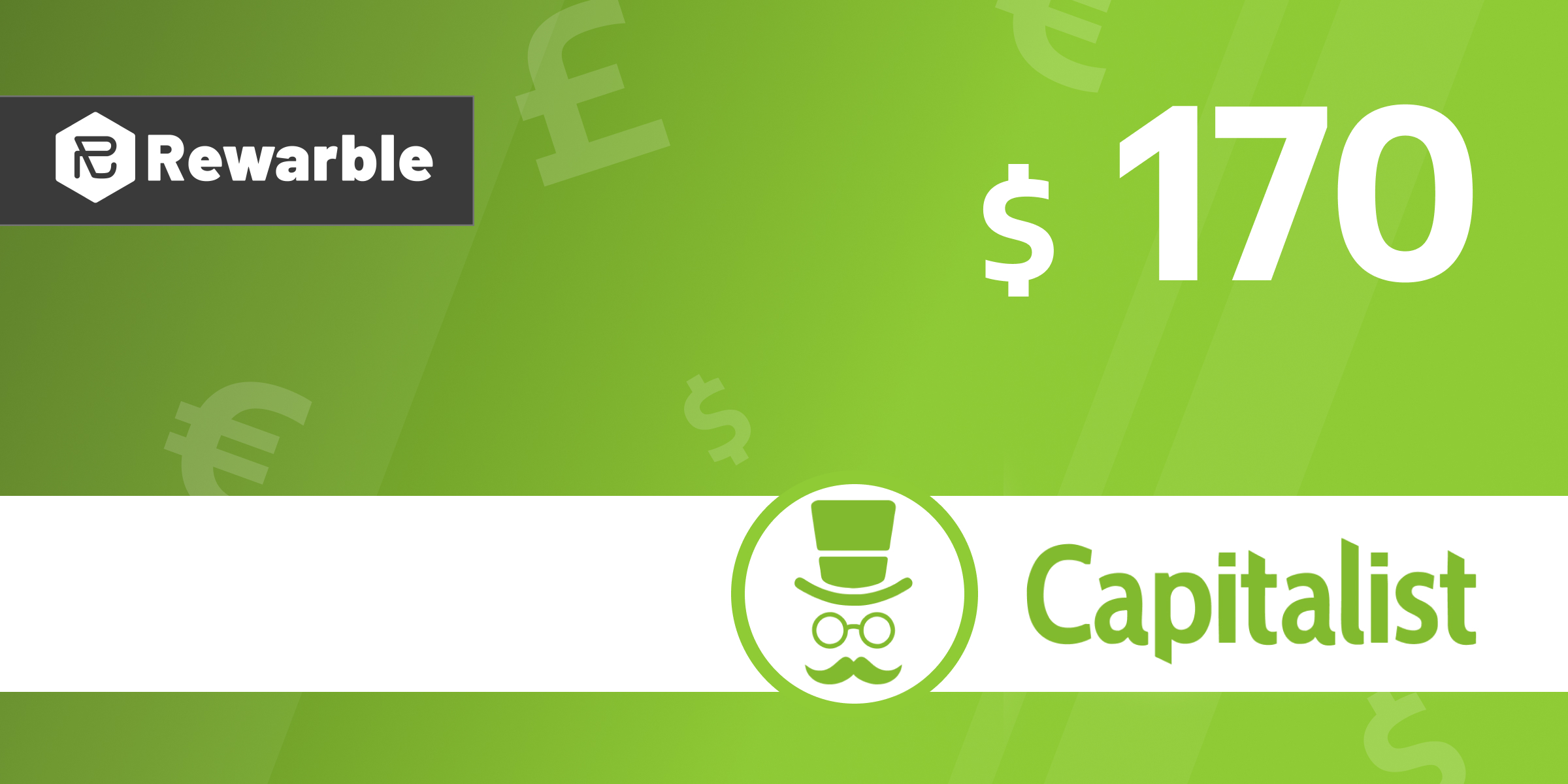 Capitalist Gift Card 170 USD