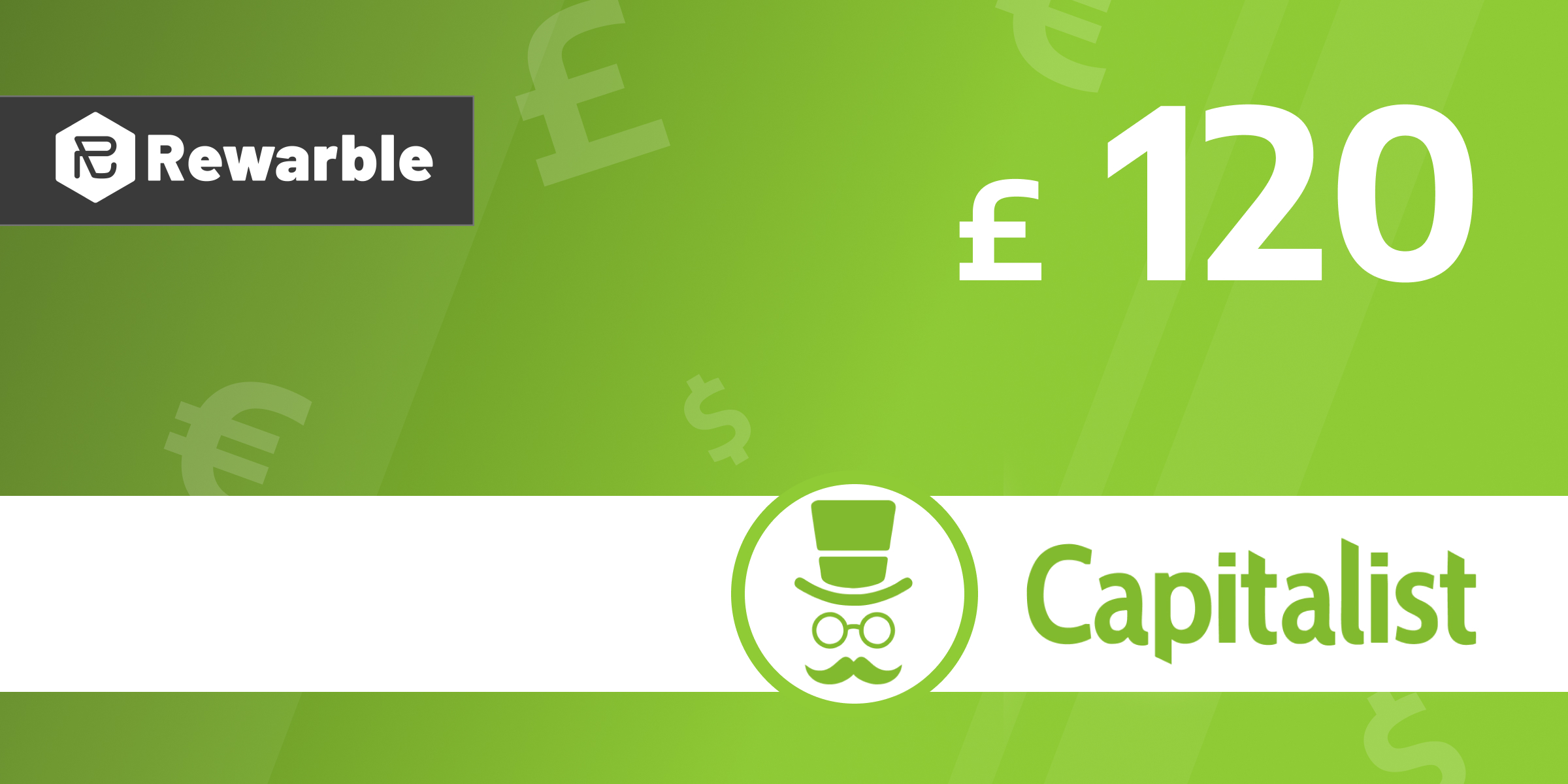 Capitalist Gift Card 120 GBP