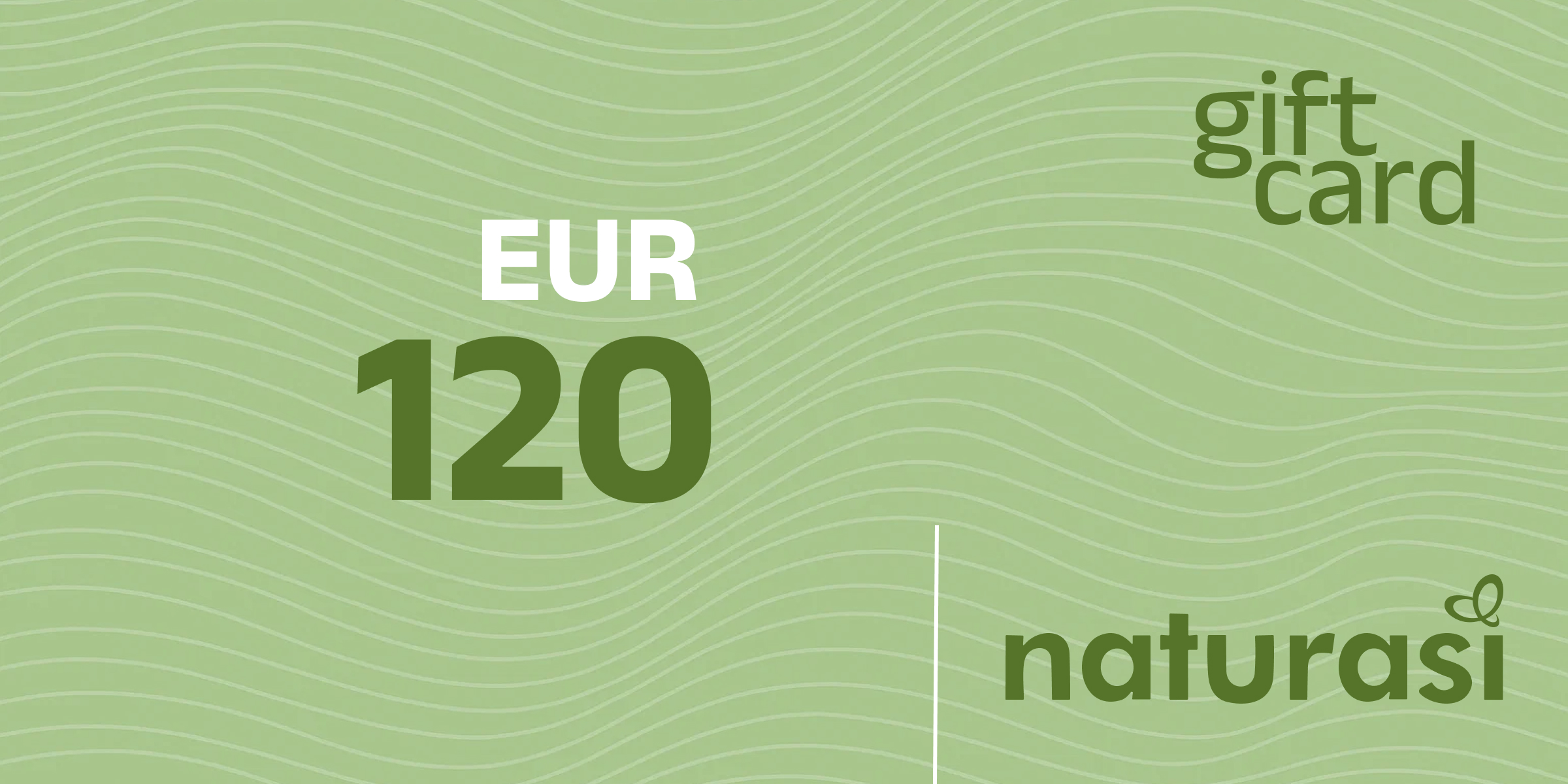 NaturaSi Gift Card 120 EUR