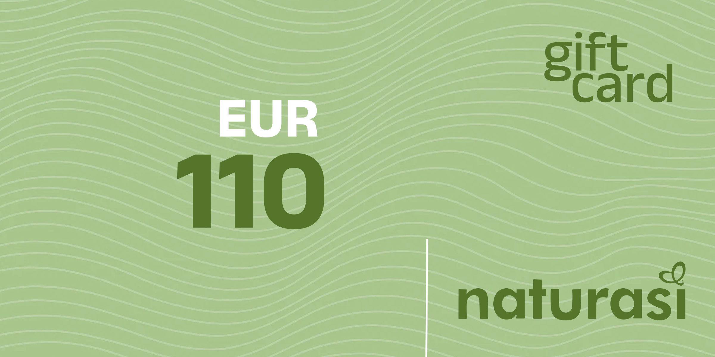 NaturaSi Gift Card 110 EUR