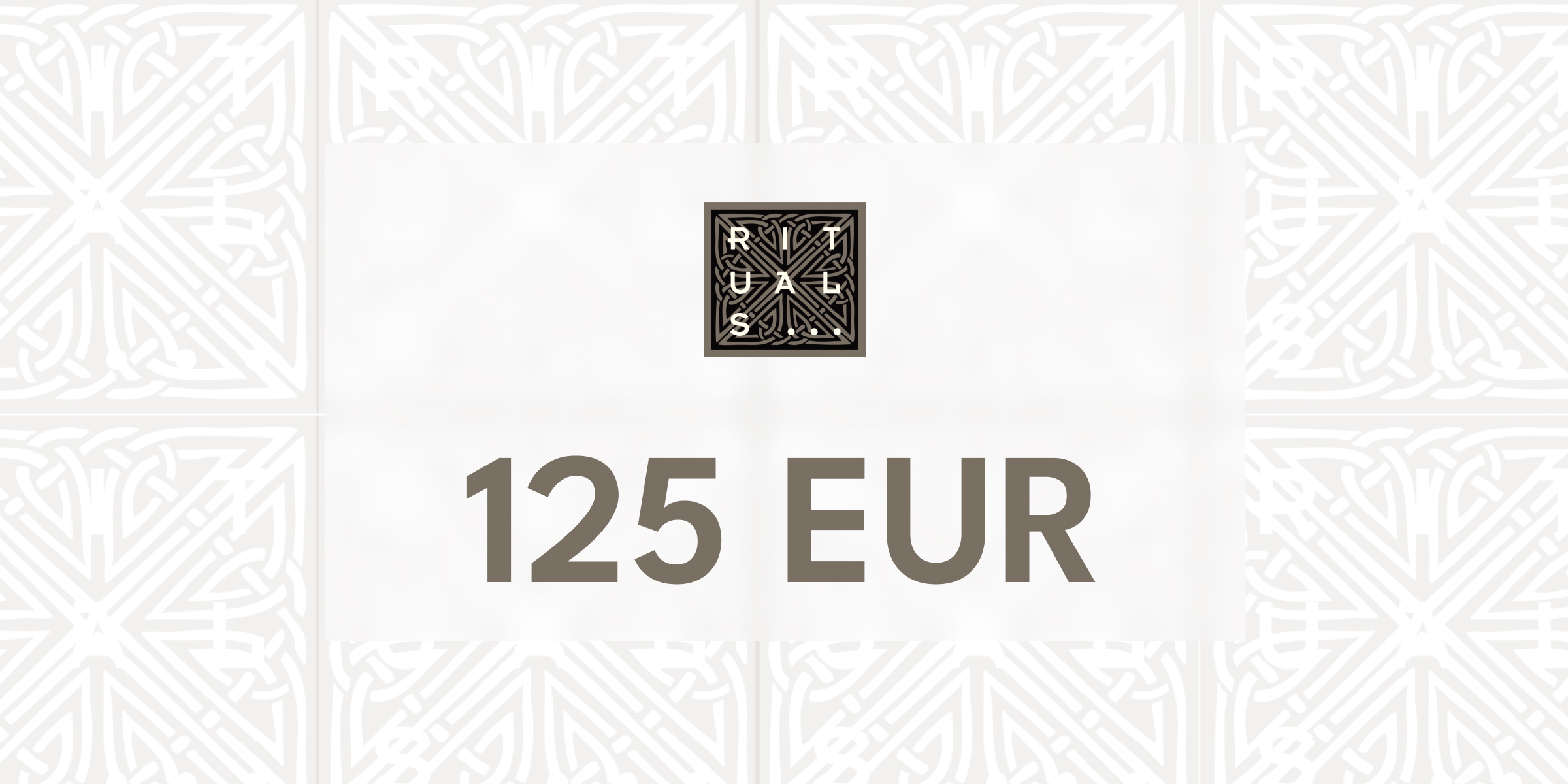 Rituals Gift Card 125 EUR