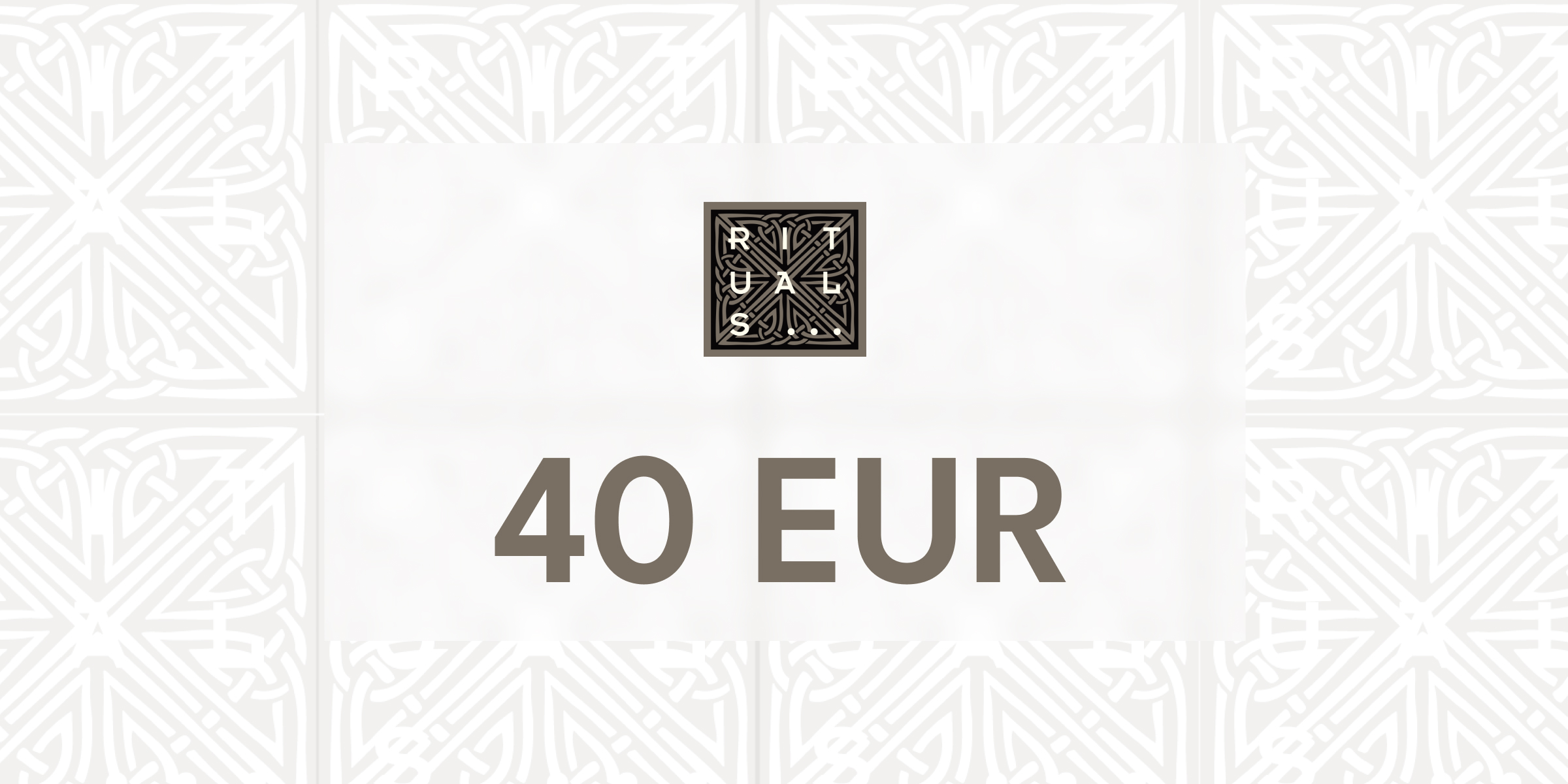 Rituals Gift Card 40 EUR