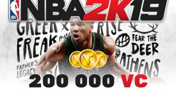 购买 NBA 2K19 Virtual Currency 200 000 Coins 