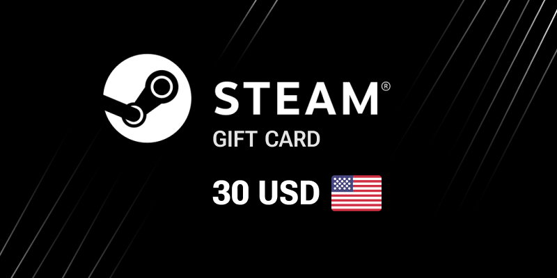 Steam Gift Card 30 USD