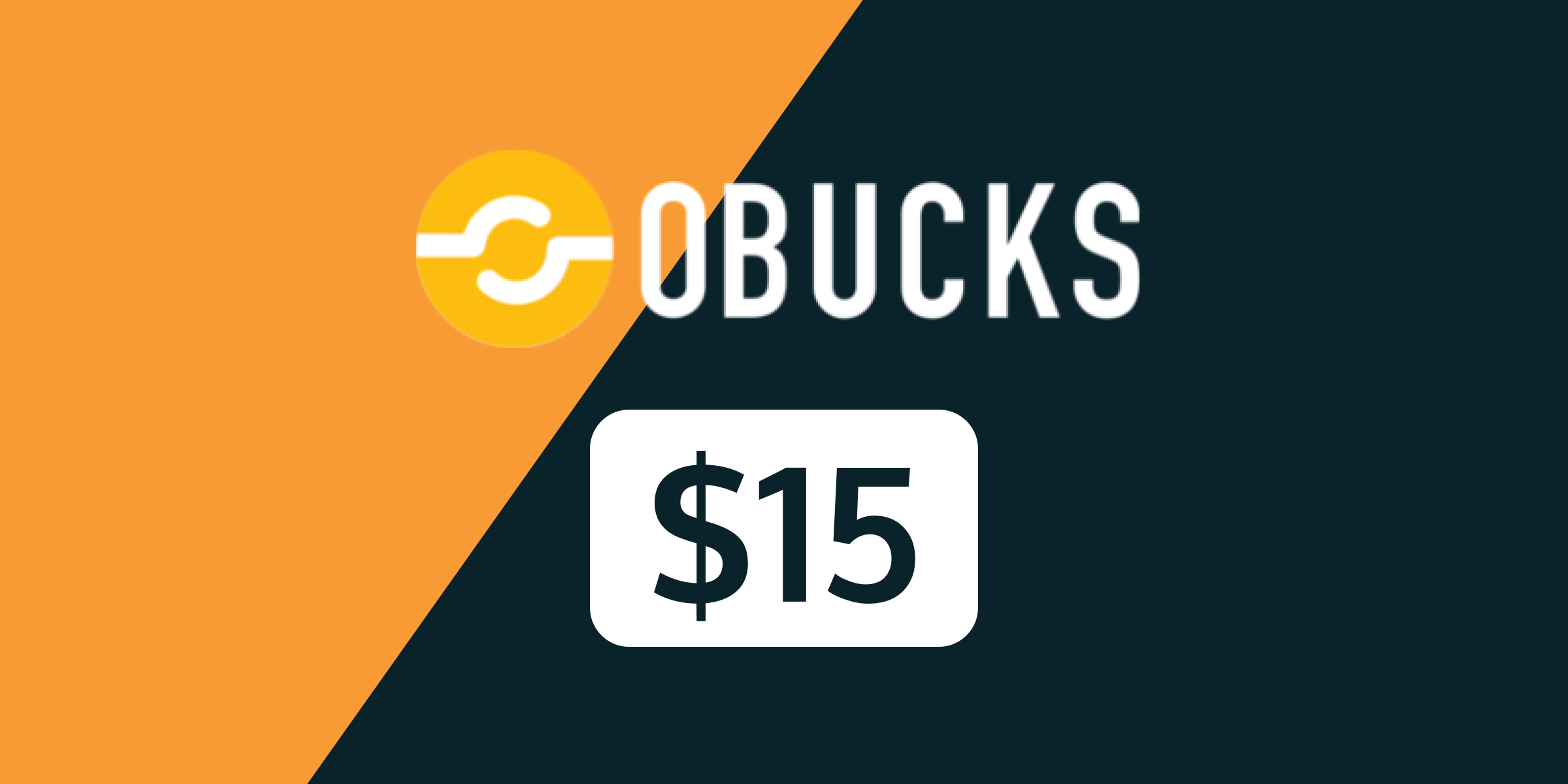oBucks Gift Card 15 USD