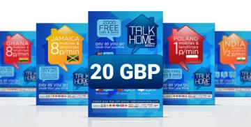 Talk Home Mobile 20 GBP 구입