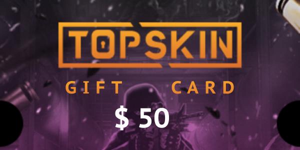 Topskingg Gift Card 50 USD الشراء