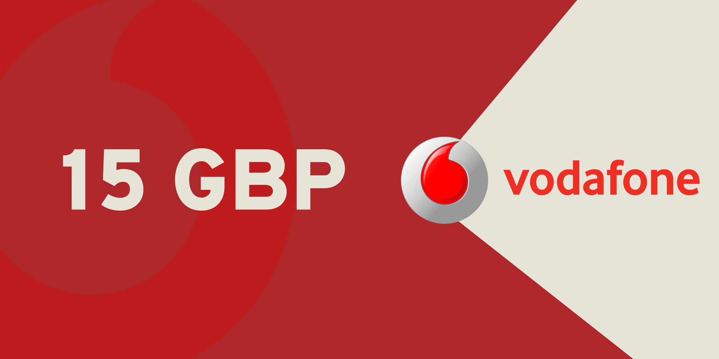 Vodafone 15 GBP