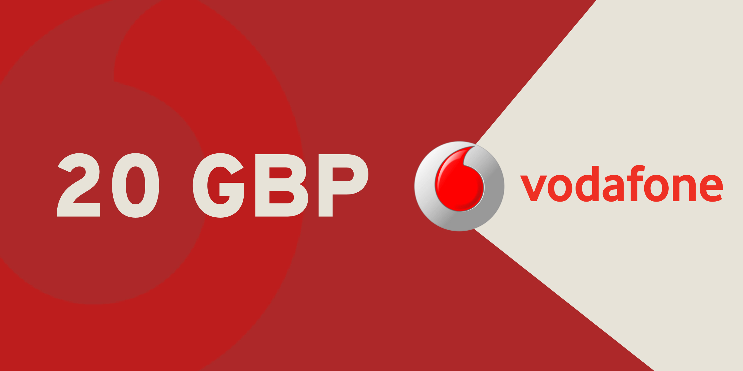 Vodafone 20 GBP