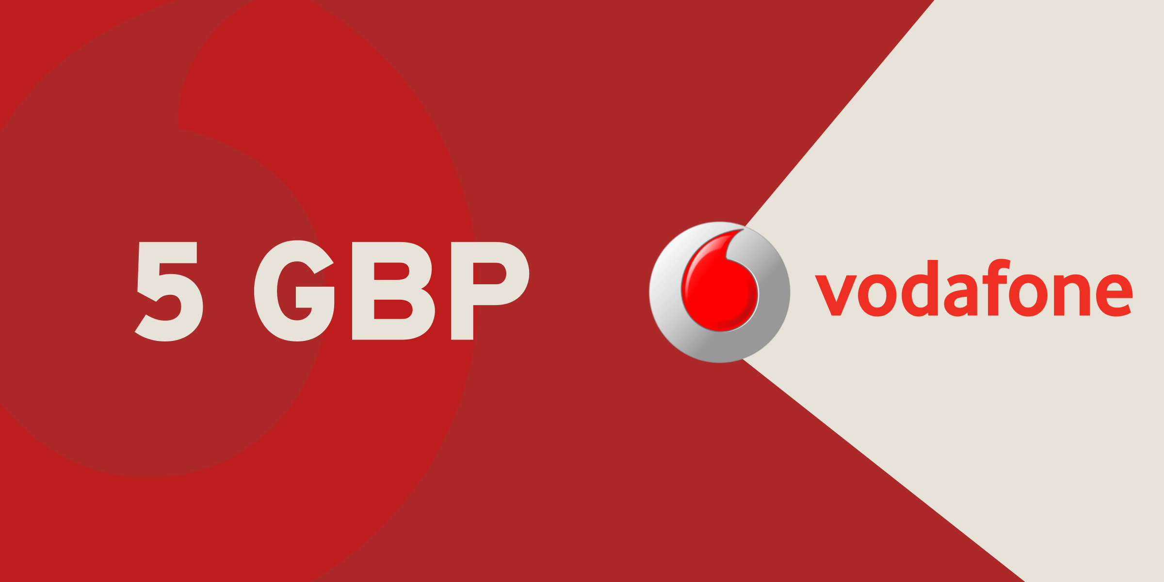 Vodafone 5 GBP