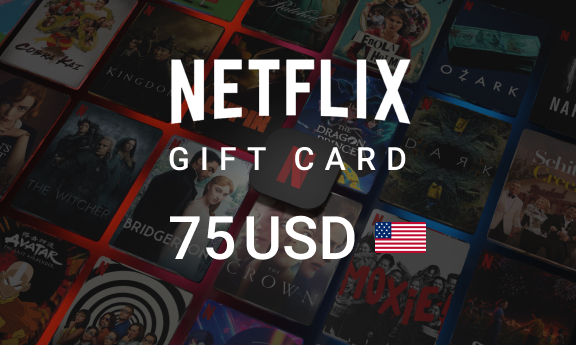 Netflix Gift Card 75 USD