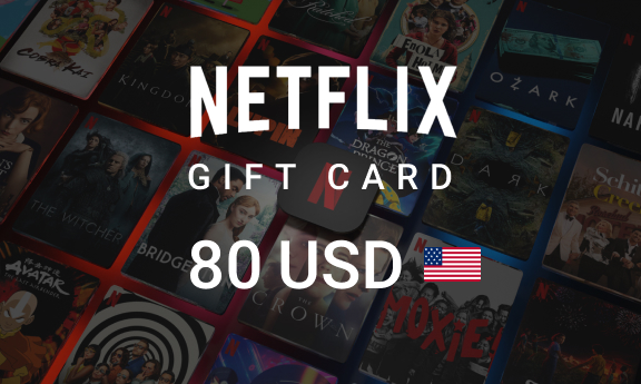 Netflix Gift Card 80 USD