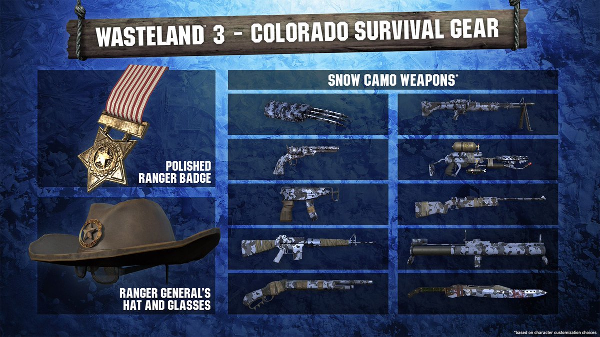 Wasteland 3 Colorad Survival Gear Pack (DLC)