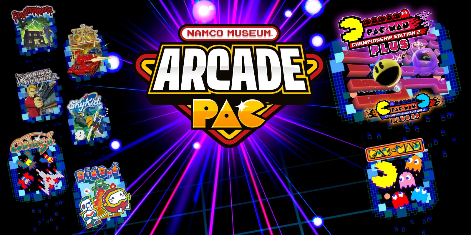 NAMCO MUSEUM ARCADE PAC (Nintendo)