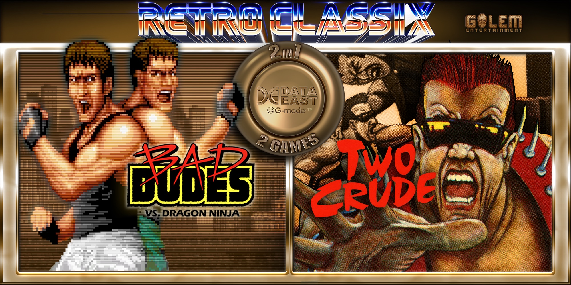 Retro Classix 2In1: Bad Dudes Two Crude Dudes (Xbox X)