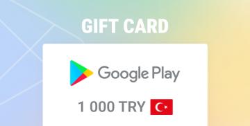 Google Play Gift Card 1000 TRY الشراء
