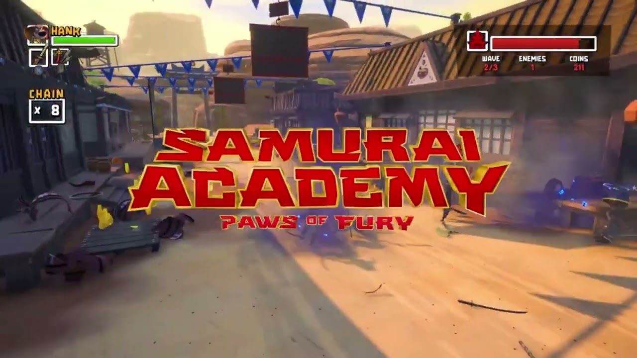 Samurai Academy Paws of Fury
