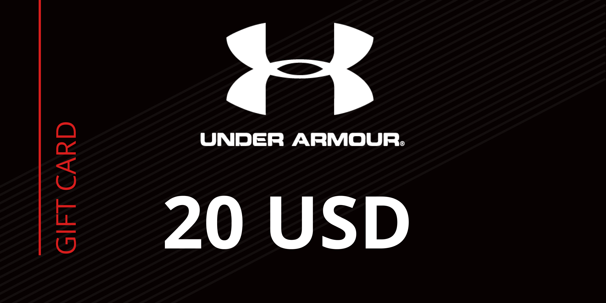 Under Armour Gift Card 20 USD