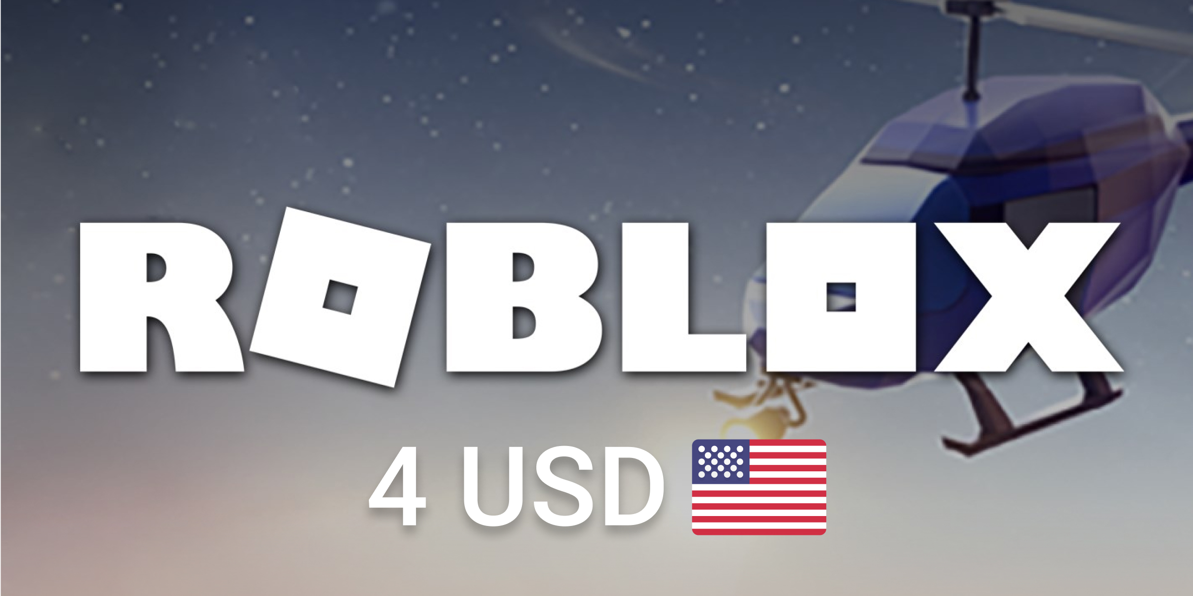 Roblox Gift Card 4 USD