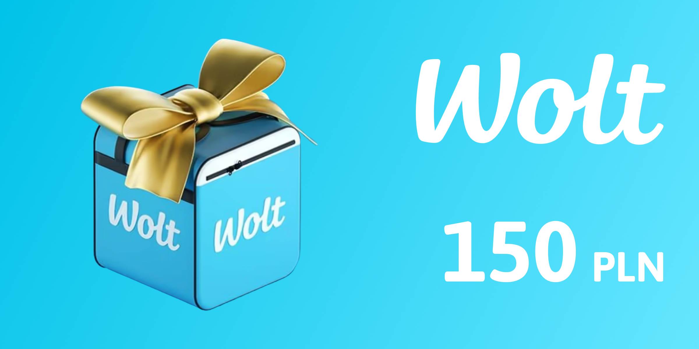 Wolt Gift Card 150 PLN