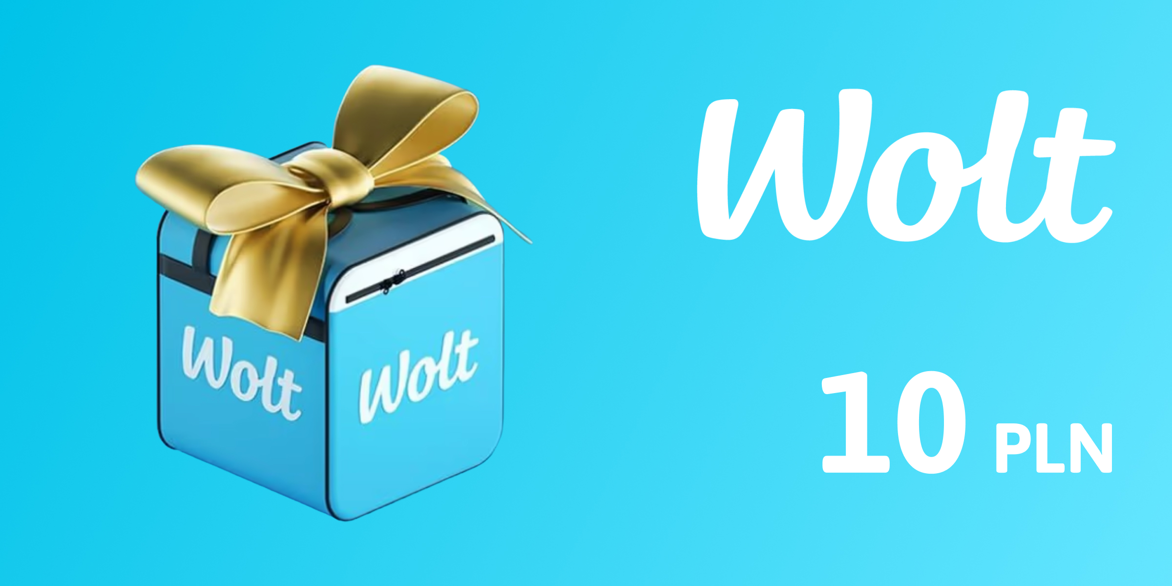 Wolt Gift Card 10 PLN
