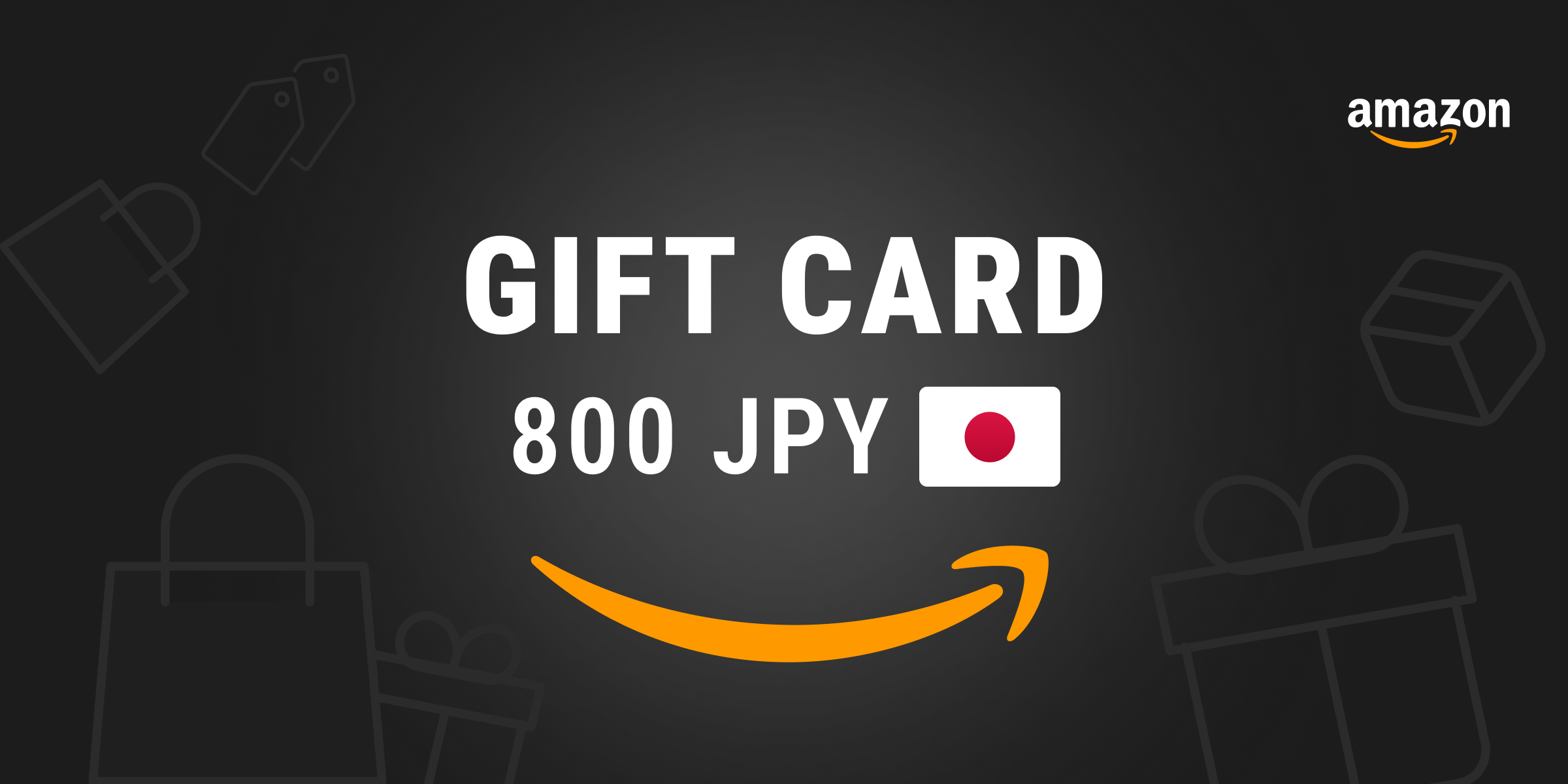 Amazon Gift Card 800 JPY