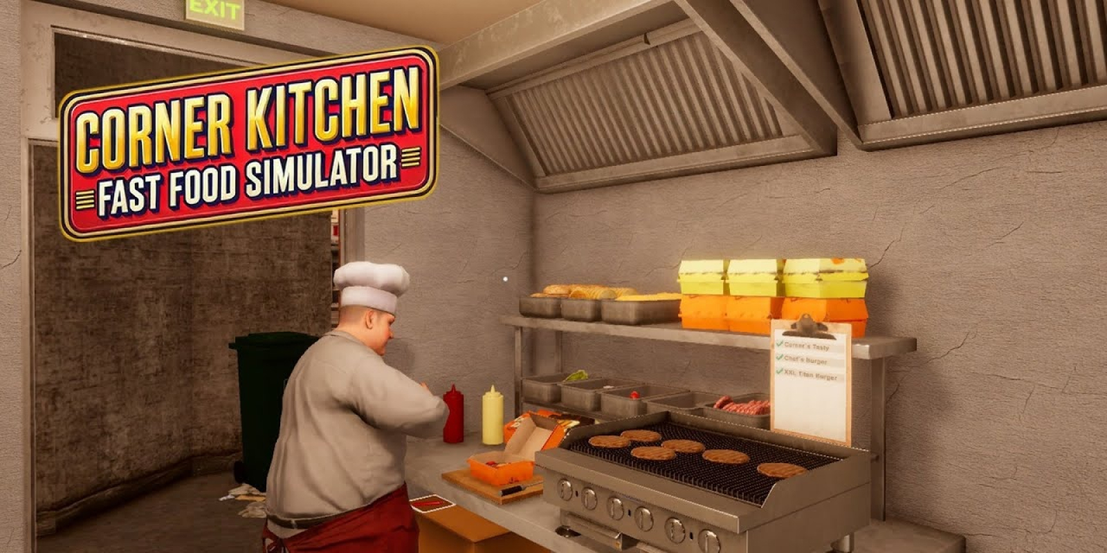 Corner Kitchen Fast Food Simulator (PS5 Account)