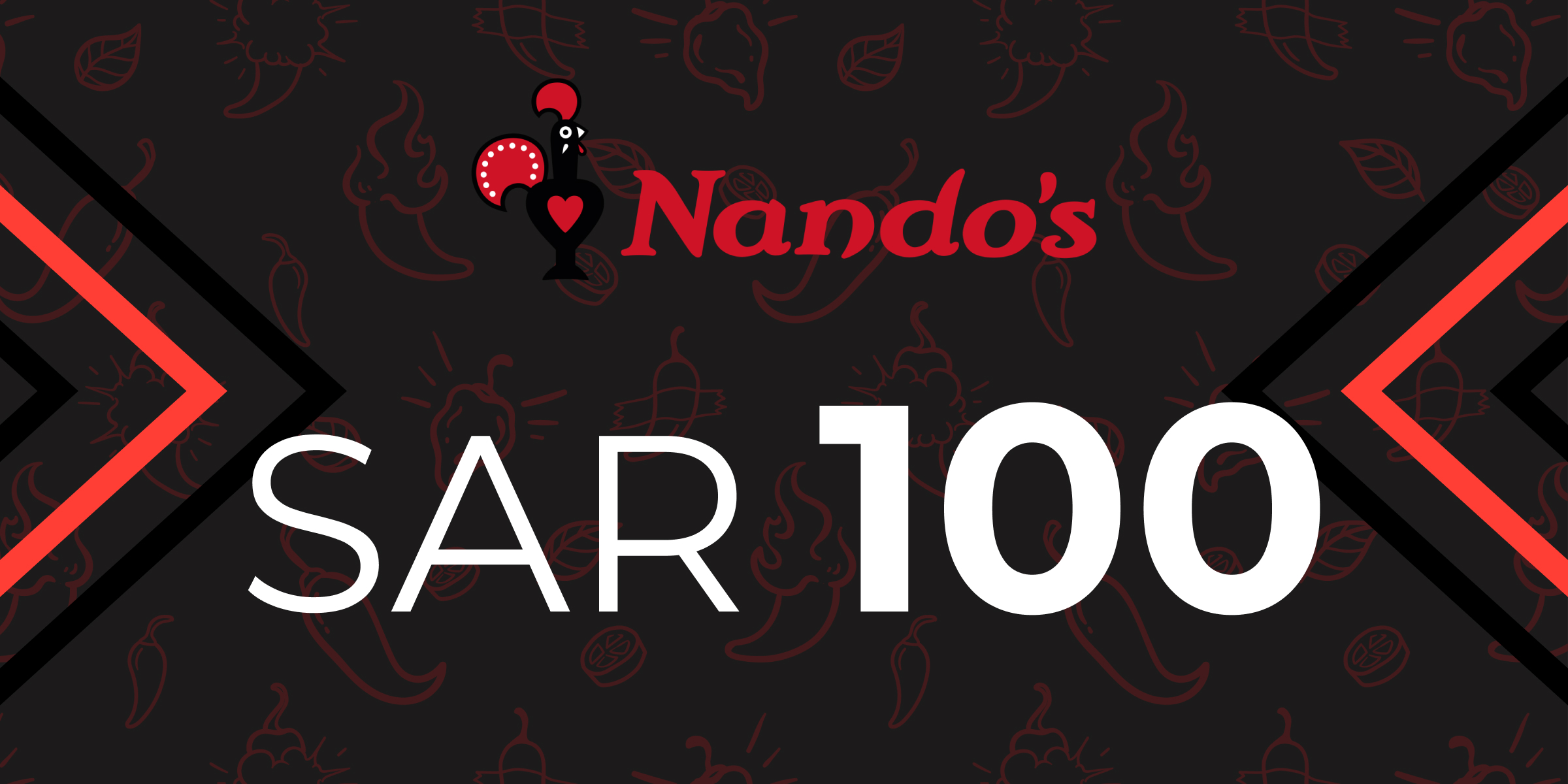 Nandos Gift Card 100 SAR
