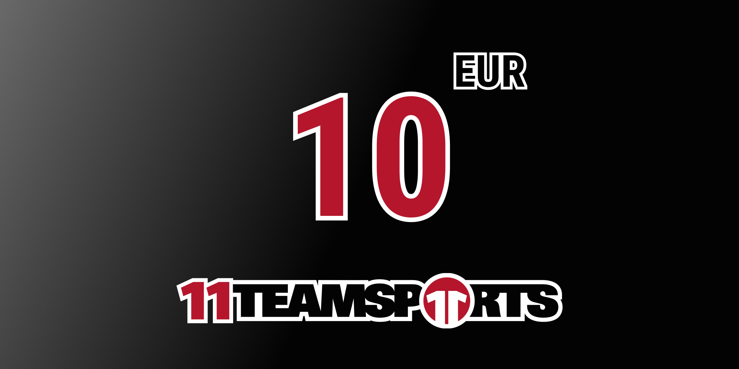 11Teamsports Gift Card 10 EUR