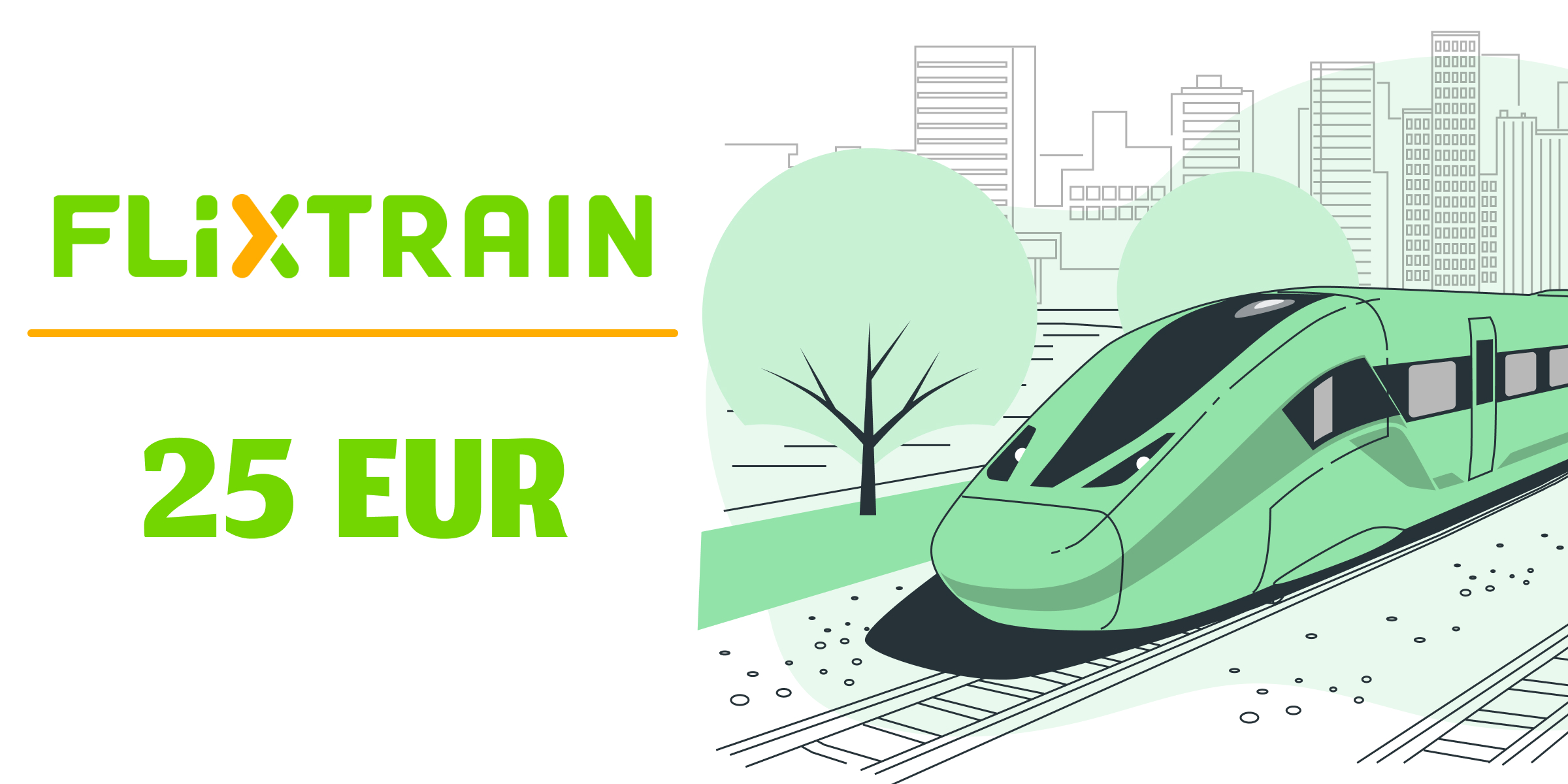 FLIXTRAIN Gift Card 25 EUR