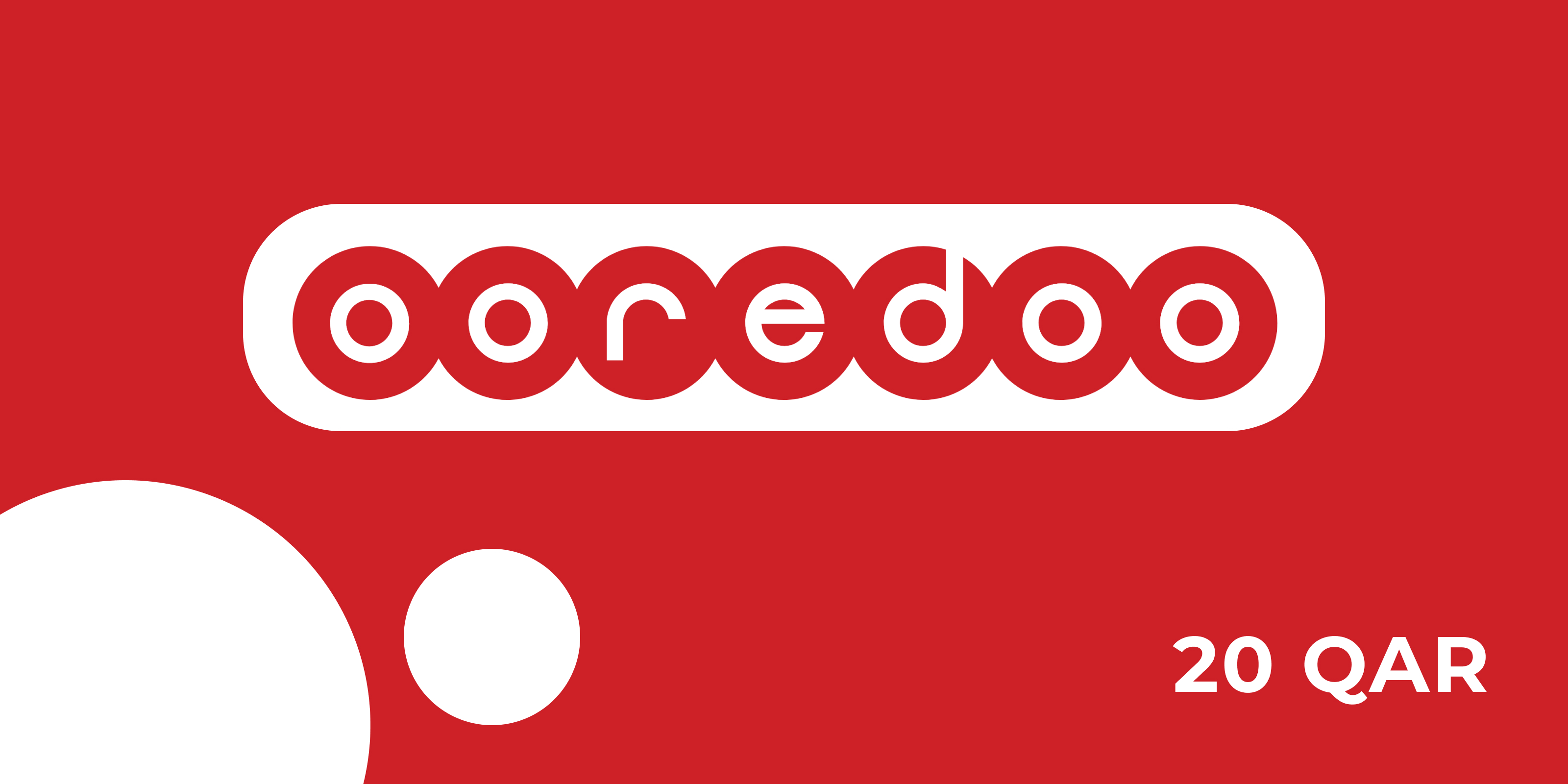 Ooredoo Gift Card 20 QAR