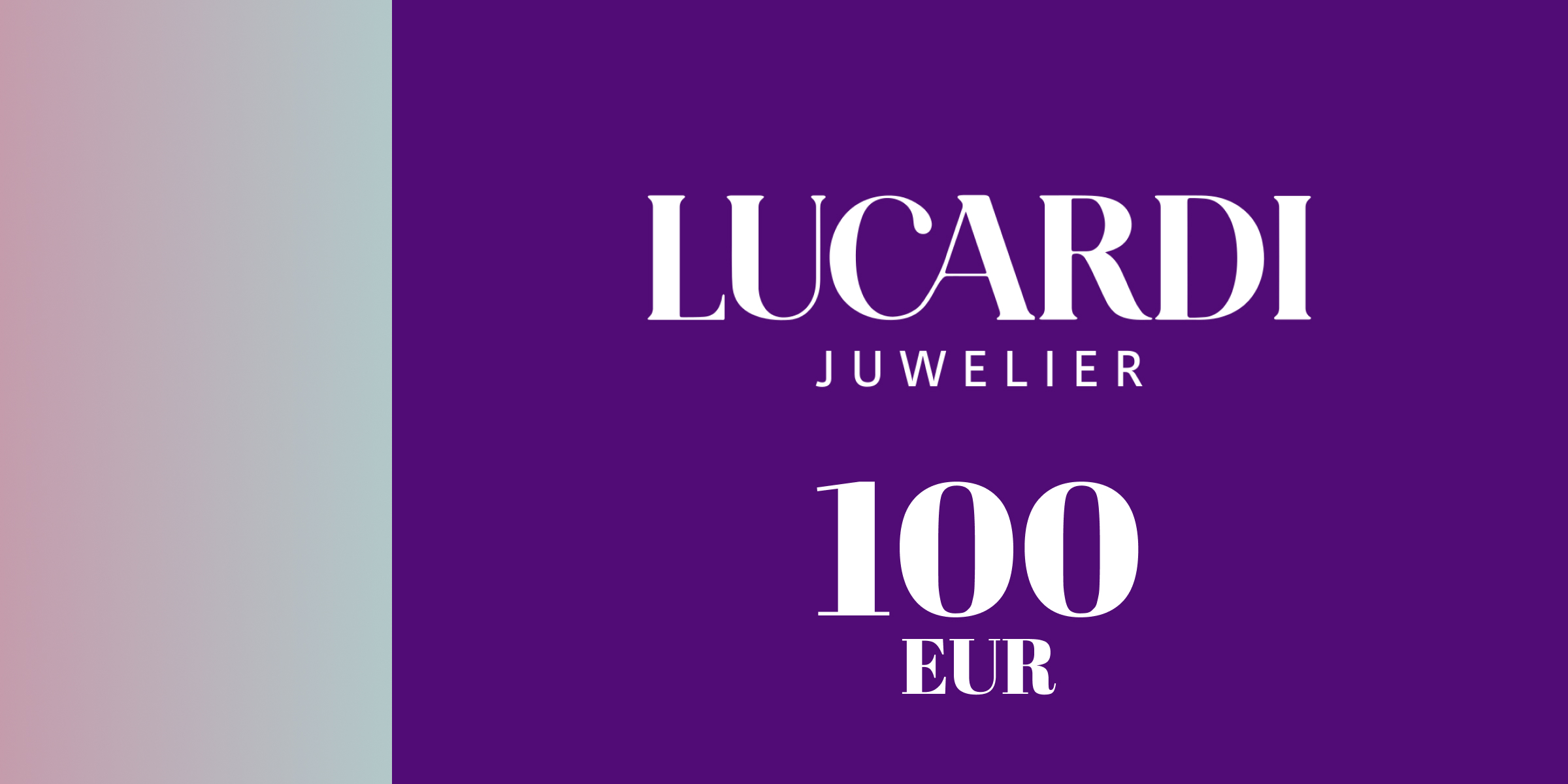 Lucardi Gift Card 100 EUR