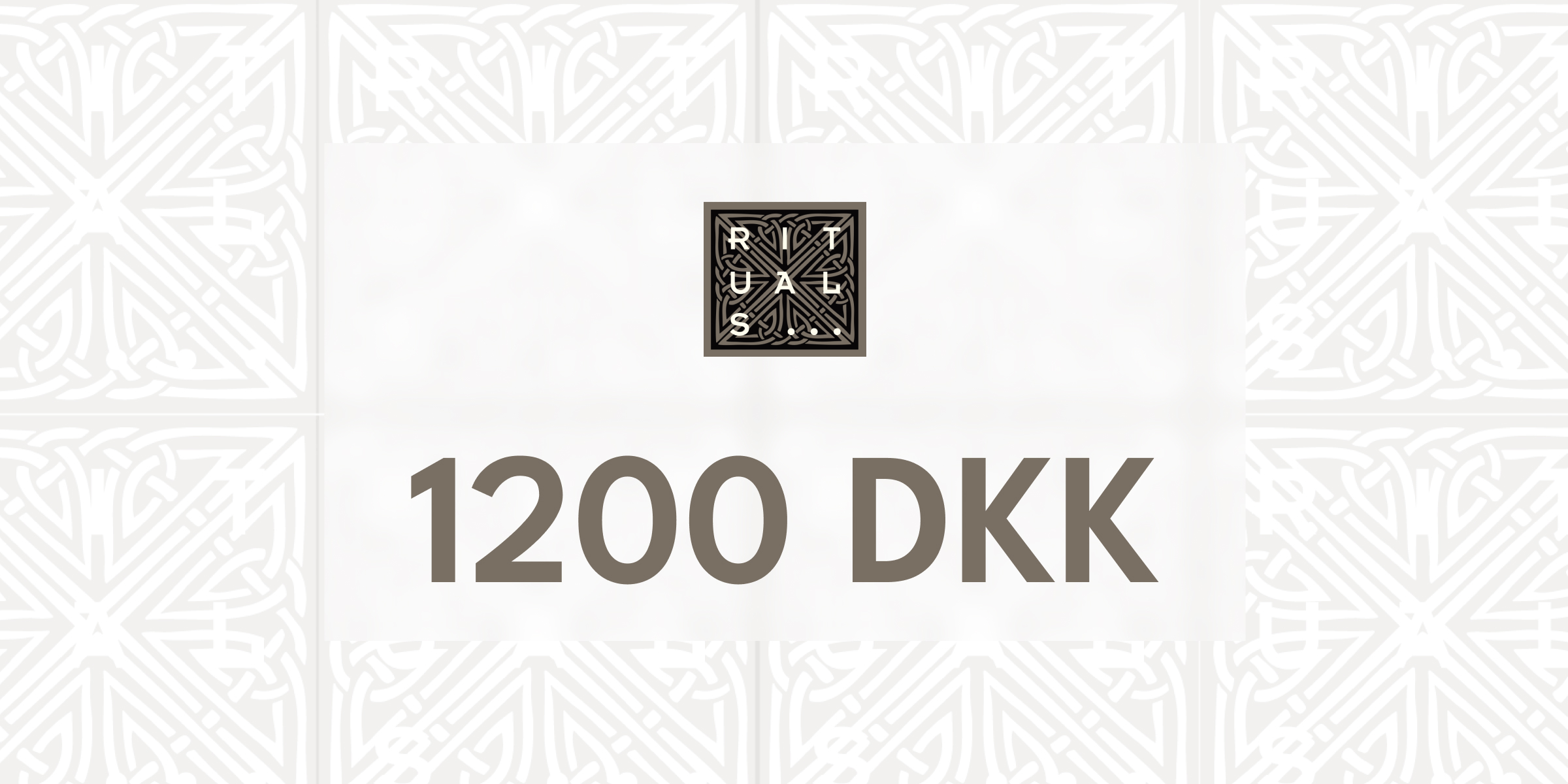 Rituals Gift Card 1200 DKK
