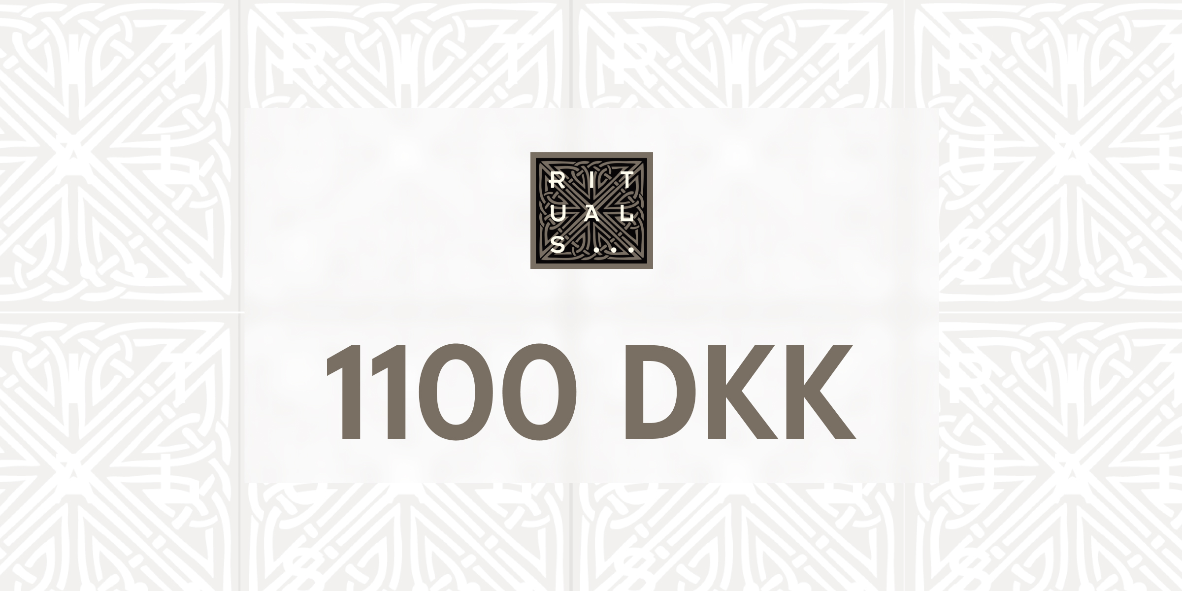 Rituals Gift Card 1100 DKK