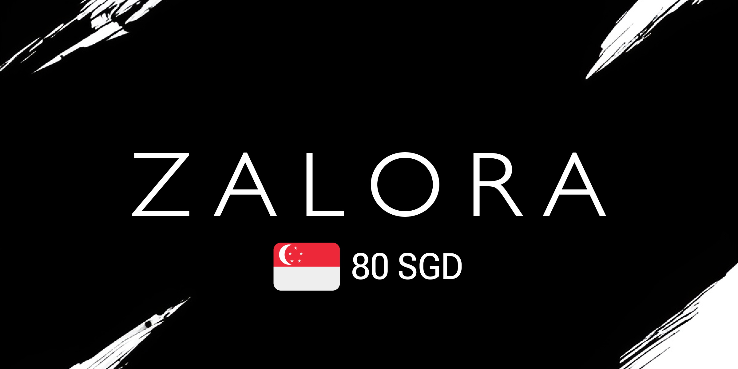 Zalora Gift Card 80 SGD