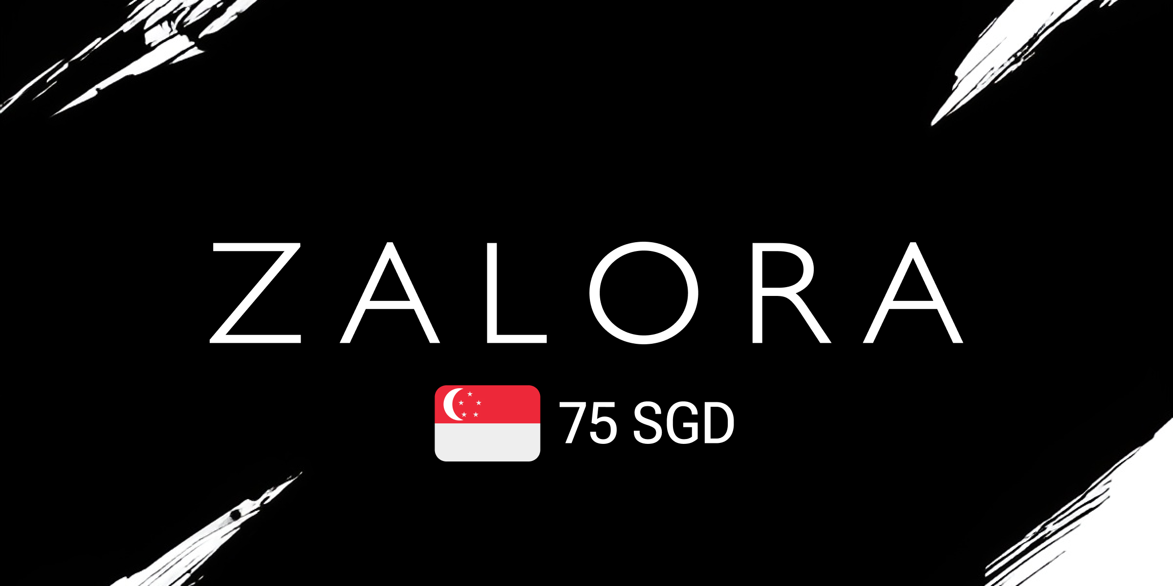 Zalora Gift Card 75 SGD