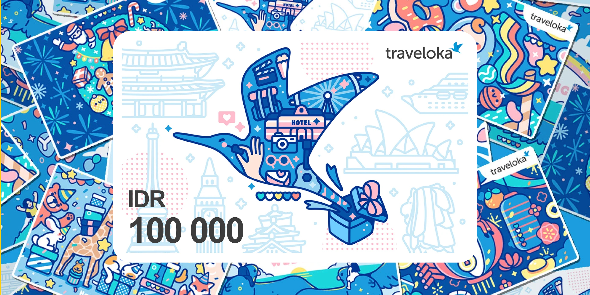 Traveloka Gift Card 100000 IDR