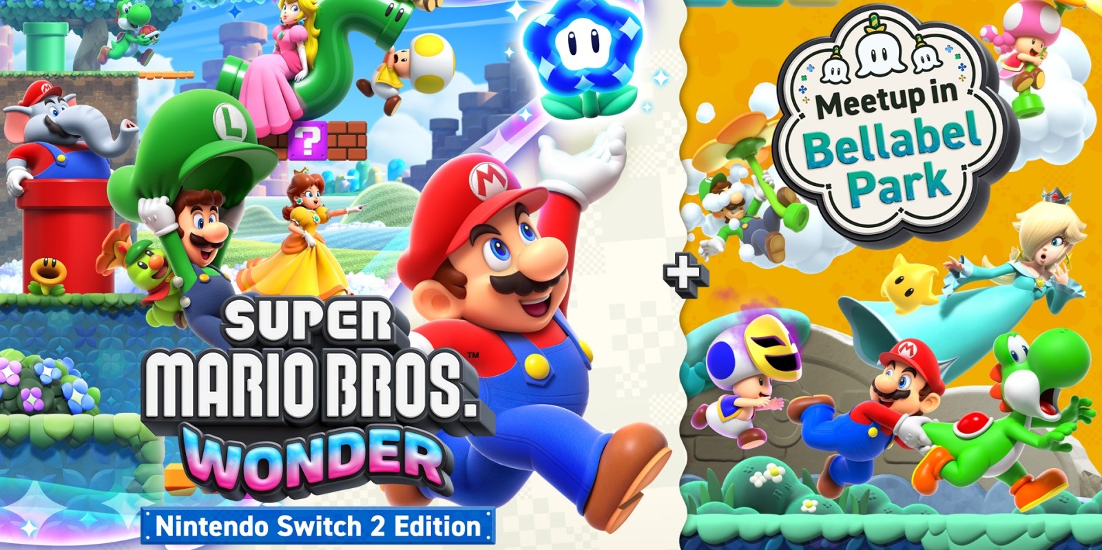 Super Mario Bros Wonder and Meetup in Bellabel Park (Nintendo Switch 2 Account)