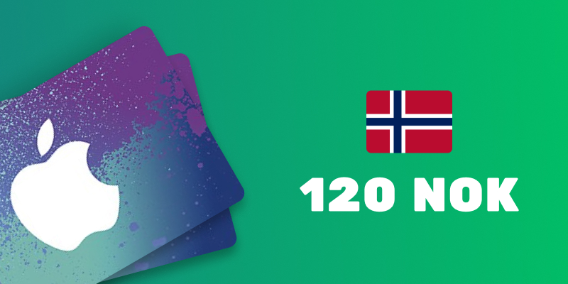 Apple iTunes Gift Card 120 NOK