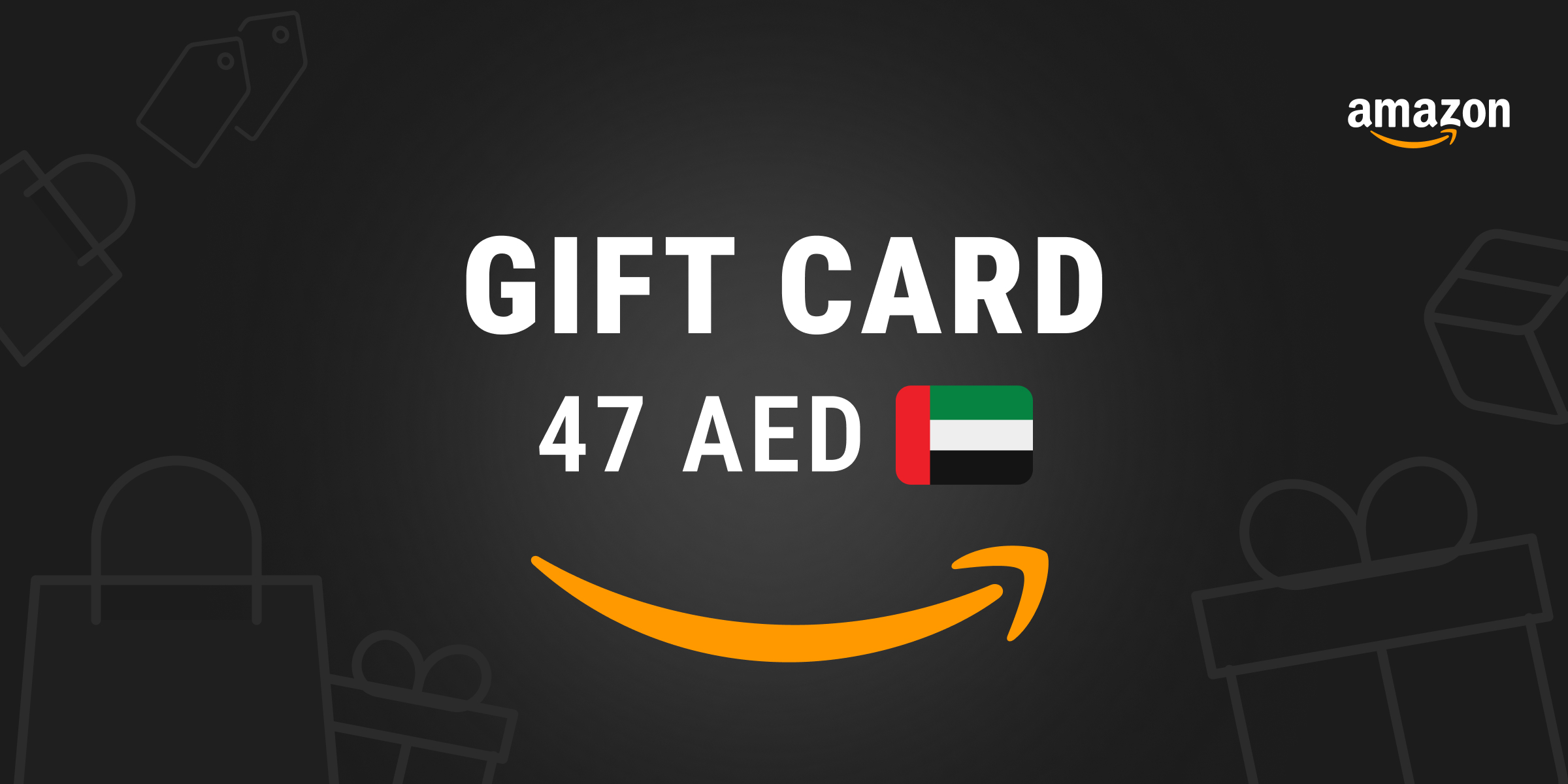 Amazon Gift Card 47 AED
