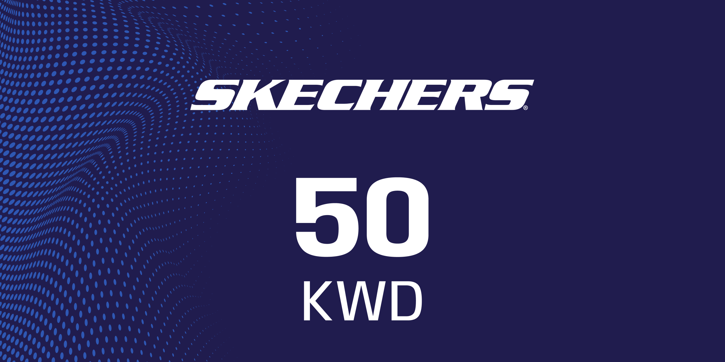 Skechers Gift Cards 50 KWD
