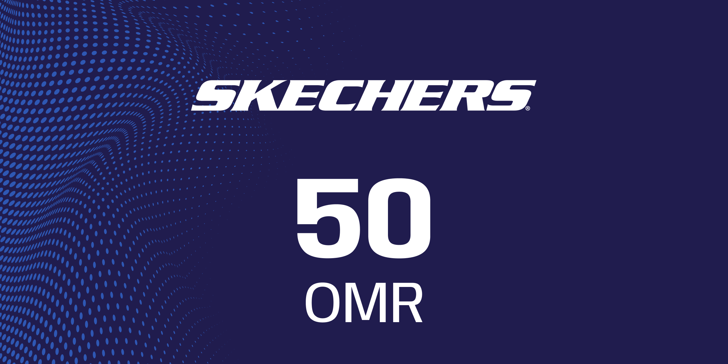 Skechers Gift Cards 50 OMR