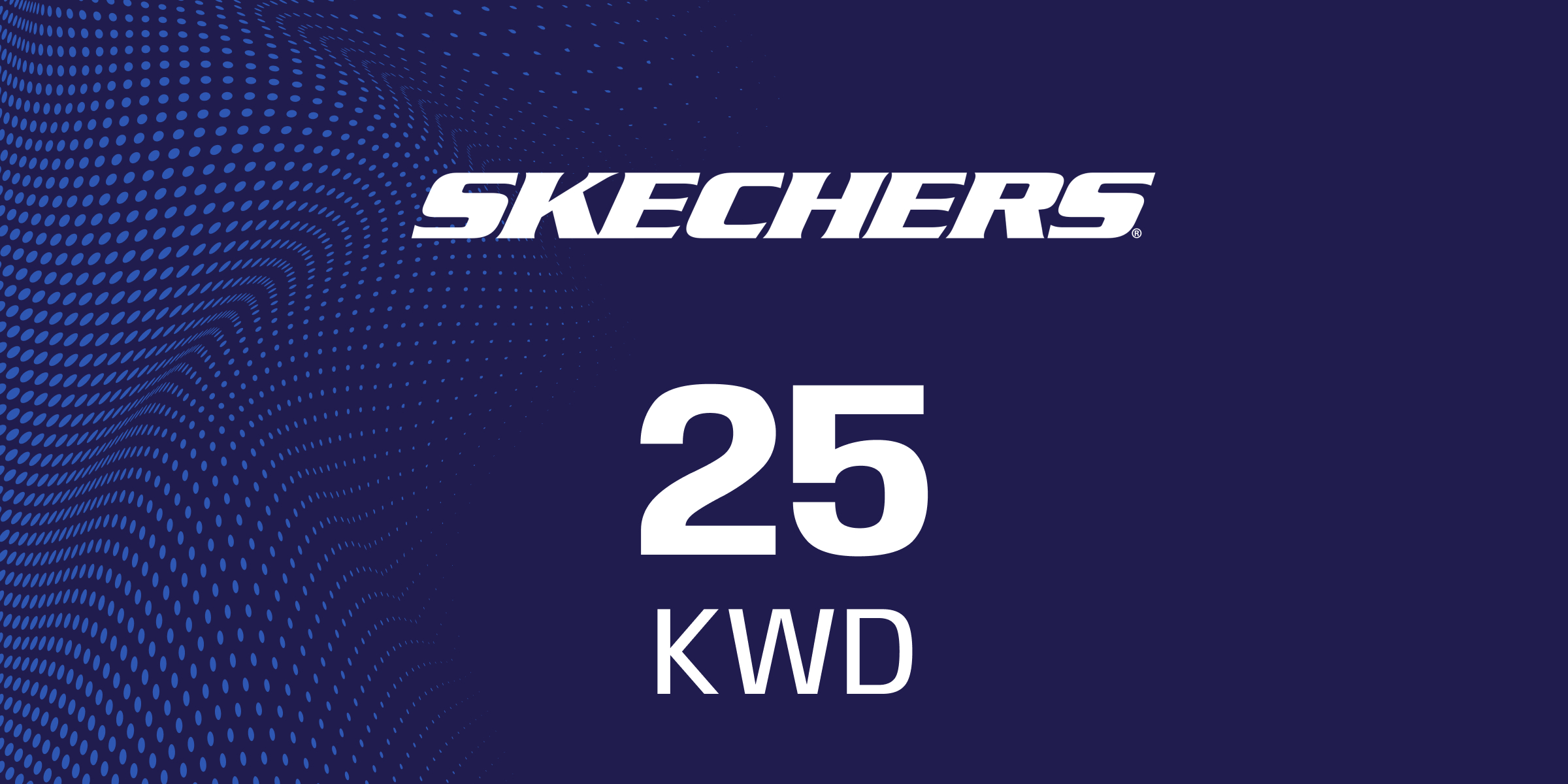 Skechers Gift Cards 25 KWD