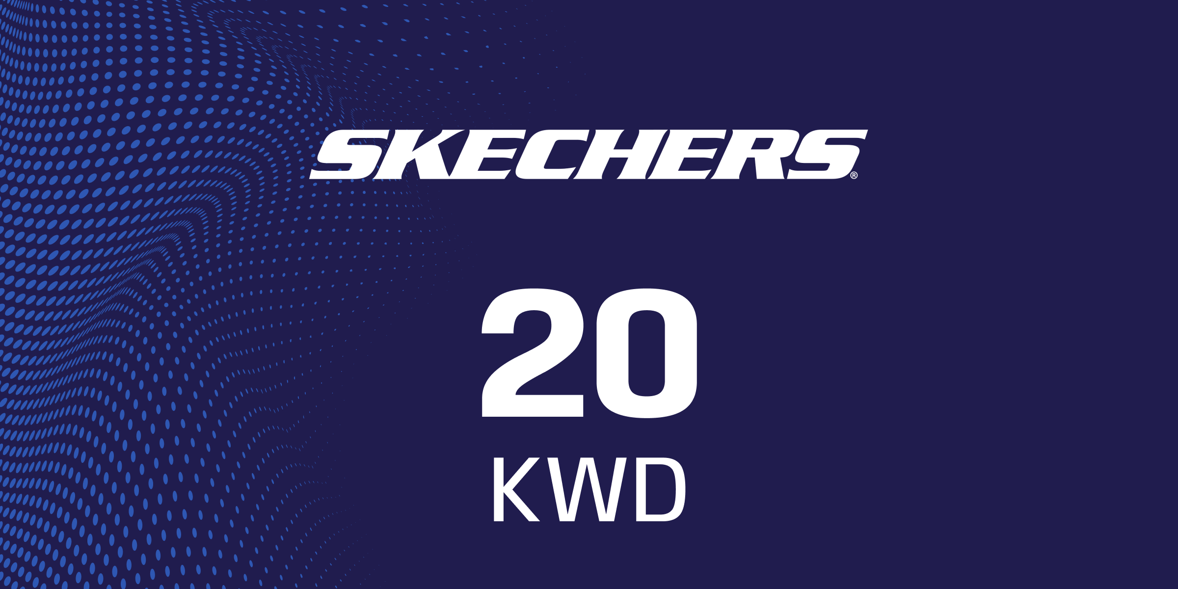 Skechers Gift Cards 20 KWD