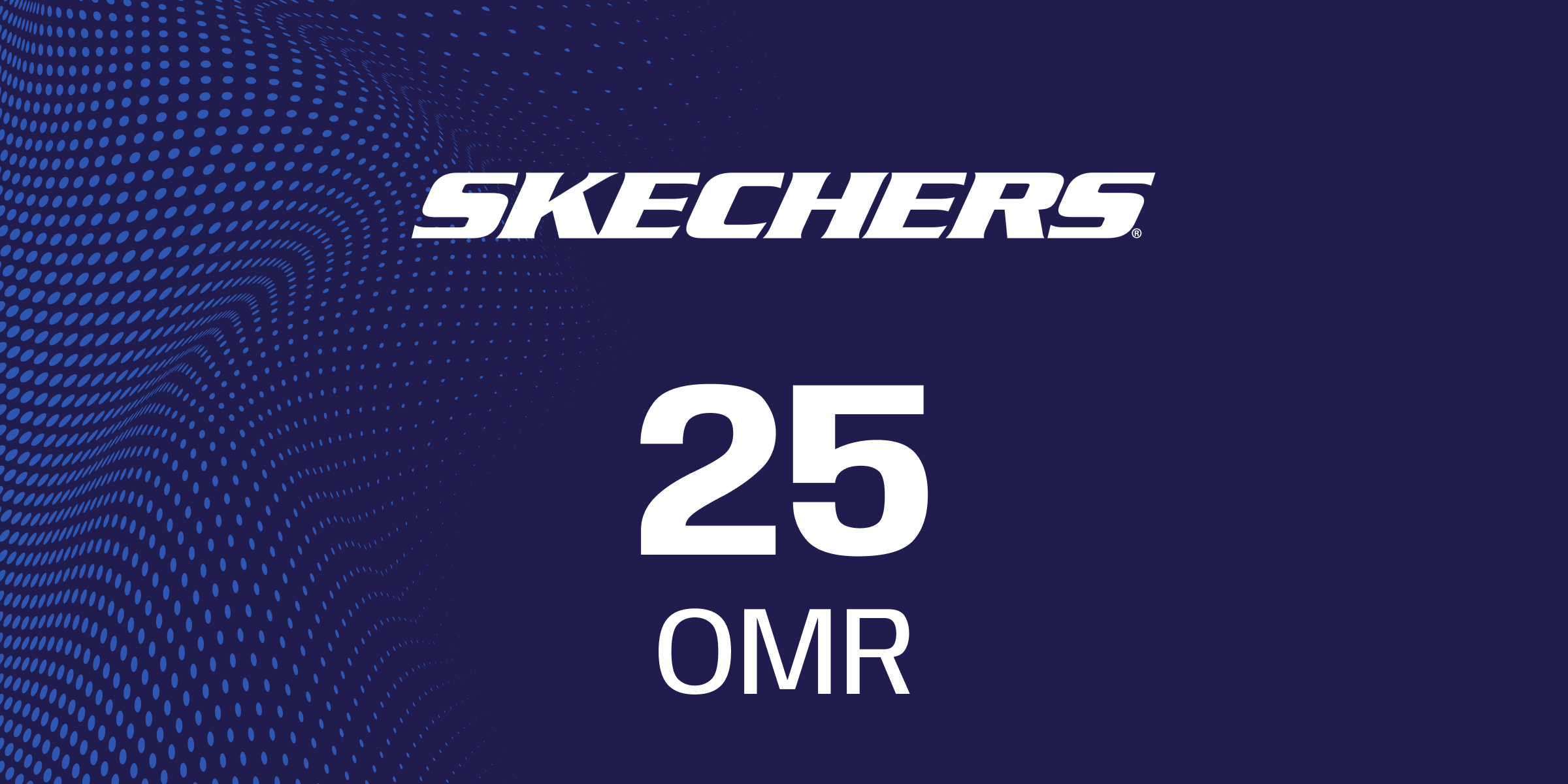 Skechers Gift Cards 25 OMR